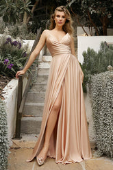 Satin Cynthia Gown
